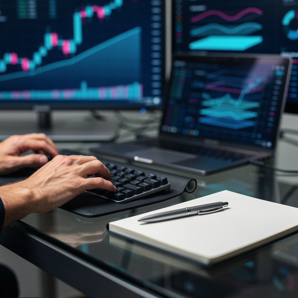 AlphaTradeAI dashboard showing real-time trading data, AI insights, and performance analytics